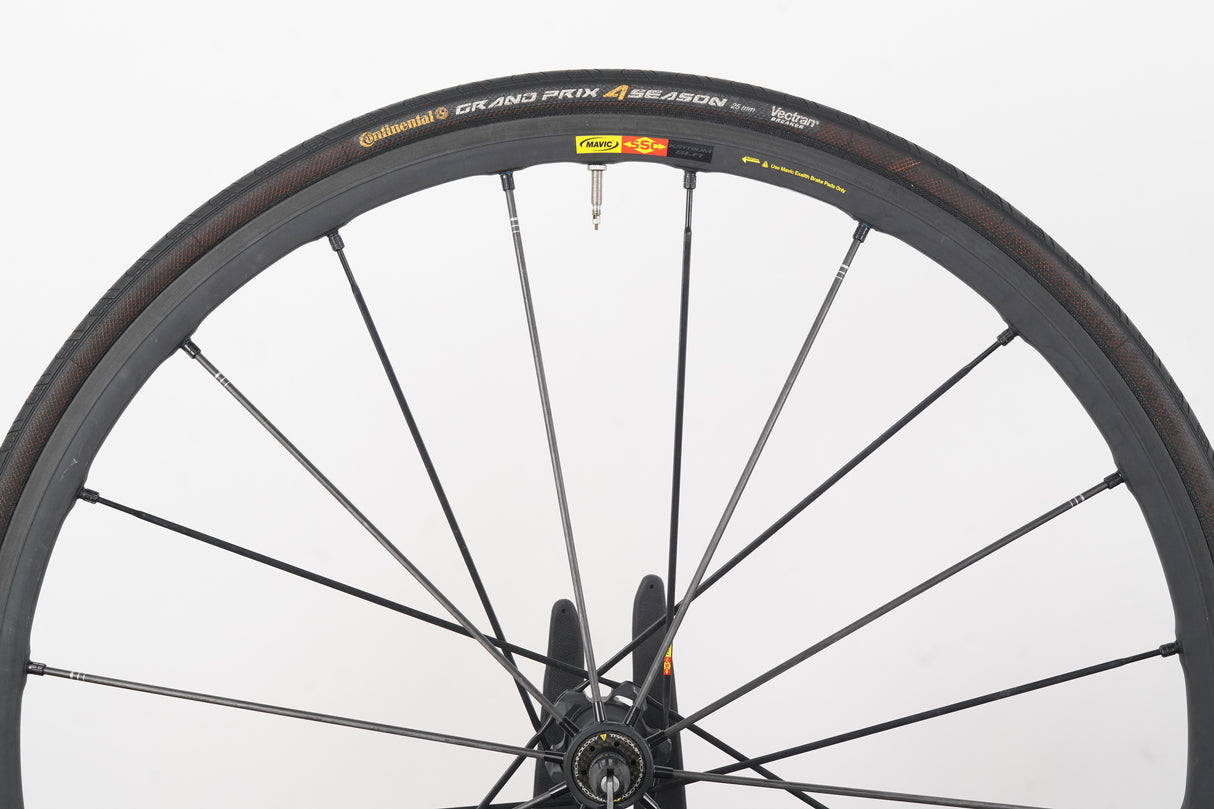 Mavic Ksyrium SLR Exalith Alloy Clincher Rim Brake Wheelset Shimano/SRAM 11 Speed