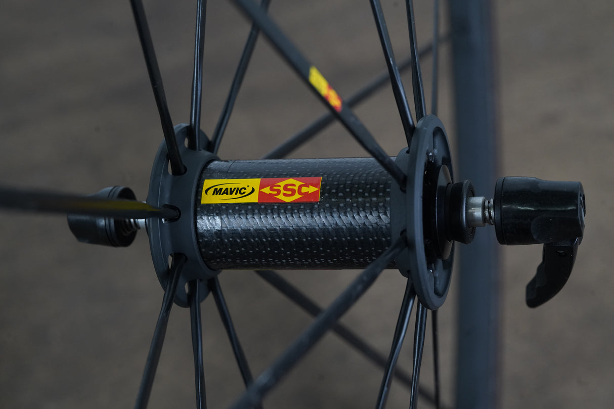 Mavic Ksyrium SLR Exalith Alloy Clincher Rim Brake Wheelset Shimano/SRAM 11 Speed