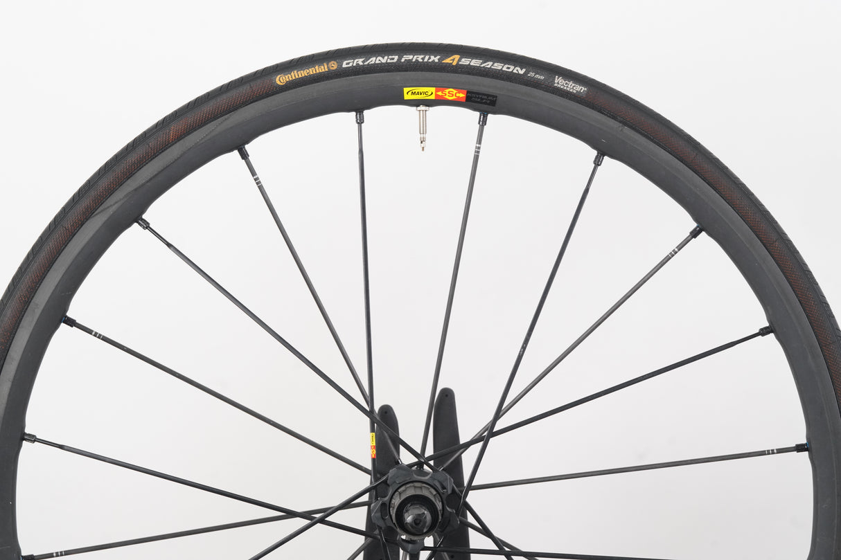 Mavic Ksyrium SLR Exalith Alloy Clincher Rim Brake Wheelset Shimano/SRAM 11 Speed