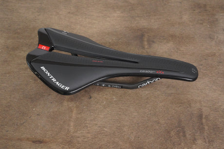 138mm Bontrager Paradigm XXX Carbon Rail Road Saddle 149g