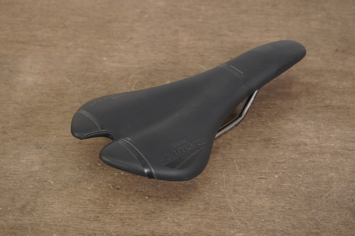130mm Selle San Marco Aspide Titanium Rail Road Saddle 178g