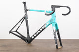 2025 58cm Haro Rivette Top Shelf Carbon Aero Disc Brake Road Frameset + Cockpit