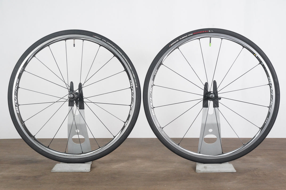 Shimano Dura-Ace WH-9000 C24 Carbon Clincher Rim Brake Wheelset 11 Speed