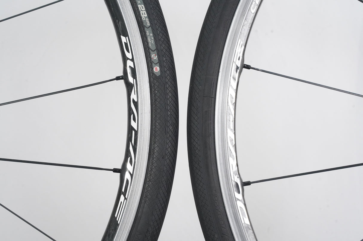 Shimano Dura-Ace WH-9000 C24 Carbon Clincher Rim Brake Wheelset 11 Speed