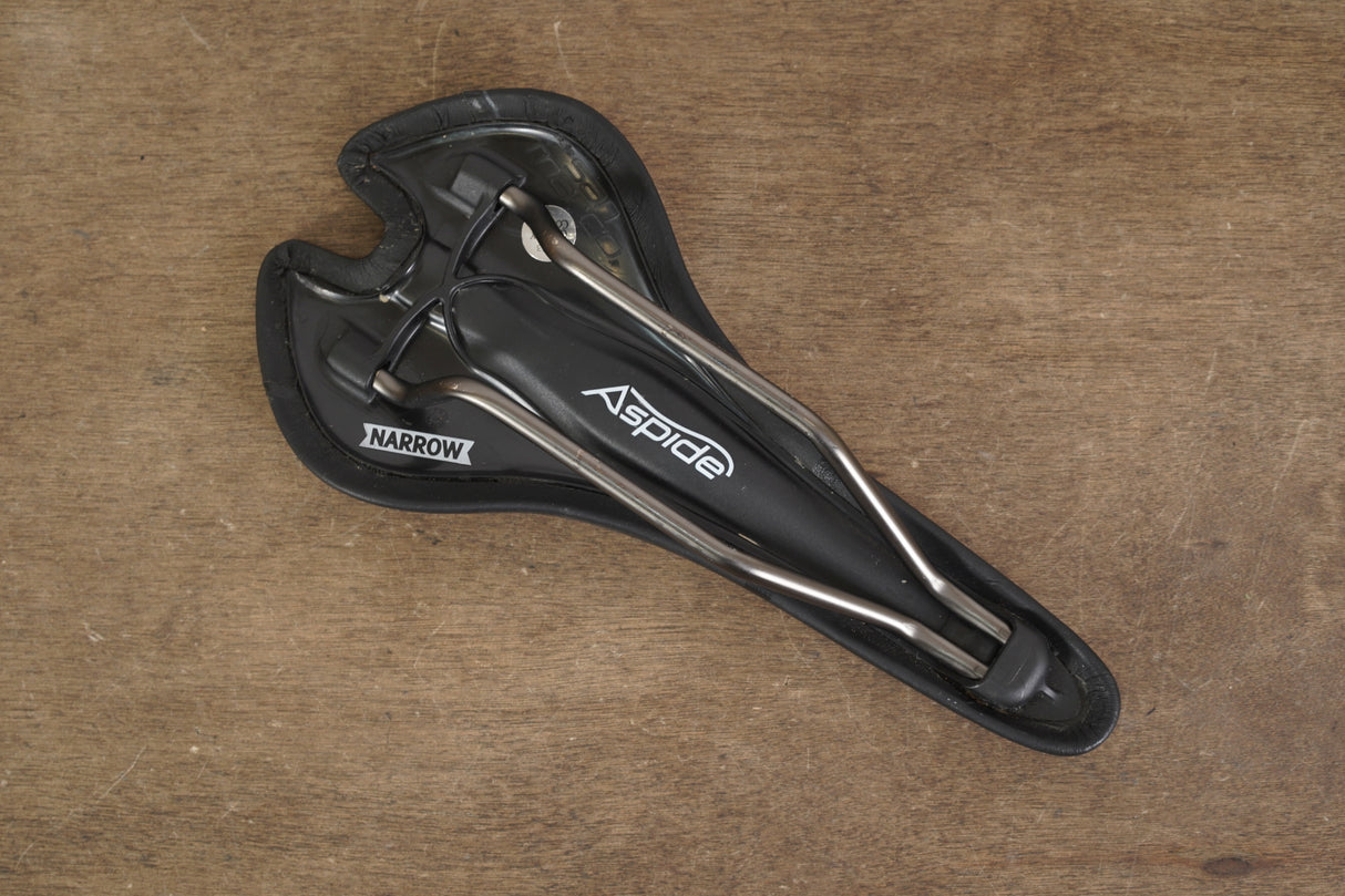 130mm Selle San Marco Aspide Titanium Rail Road Saddle 178g