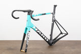2025 58cm Haro Rivette Top Shelf Carbon Aero Disc Brake Road Frameset + Cockpit