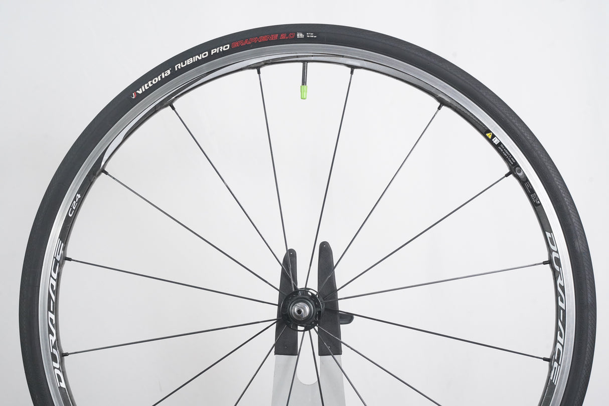 Shimano Dura-Ace WH-9000 C24 Carbon Clincher Rim Brake Wheelset 11 Speed