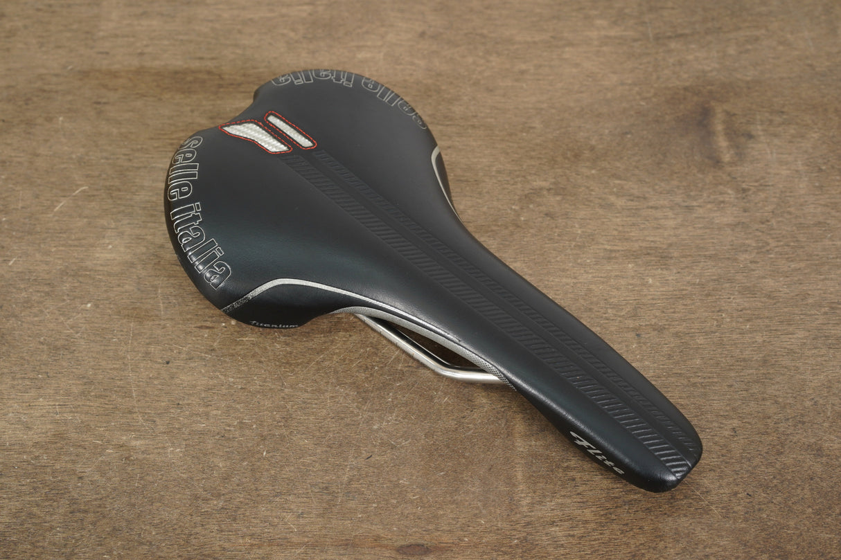 145mm Selle Italia Flite Titanium Rail Road Saddle 213g