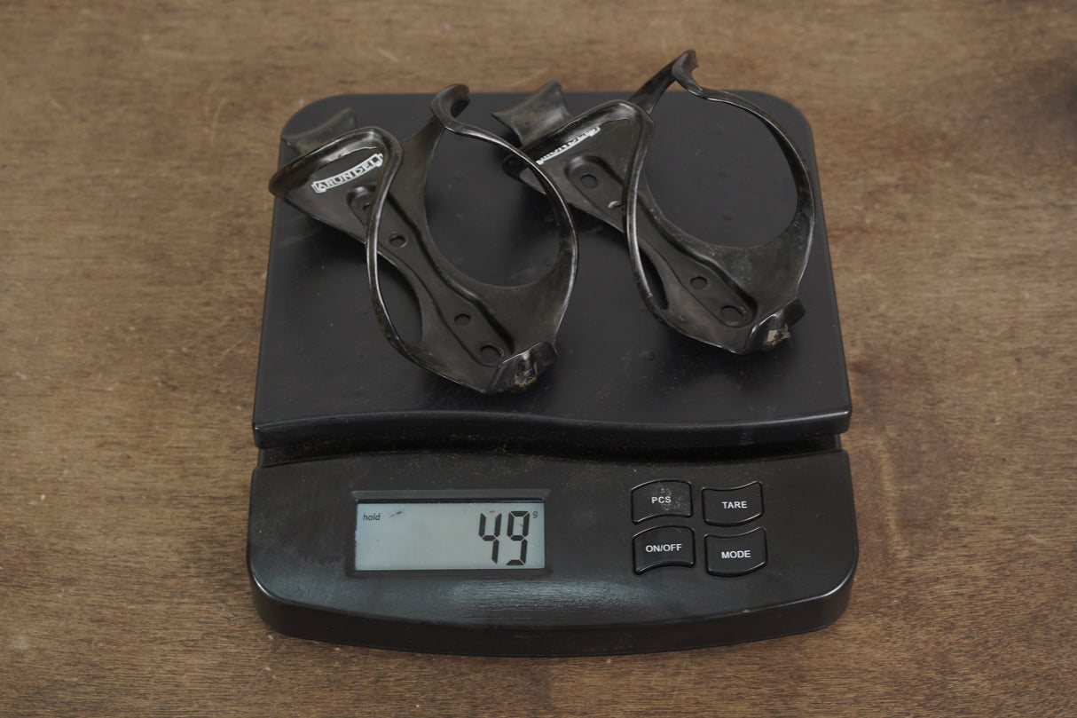 (2) Arundel Mandible Carbon Water Bottle Cages 49g