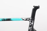 2025 58cm Haro Rivette Top Shelf Carbon Aero Disc Brake Road Frameset + Cockpit