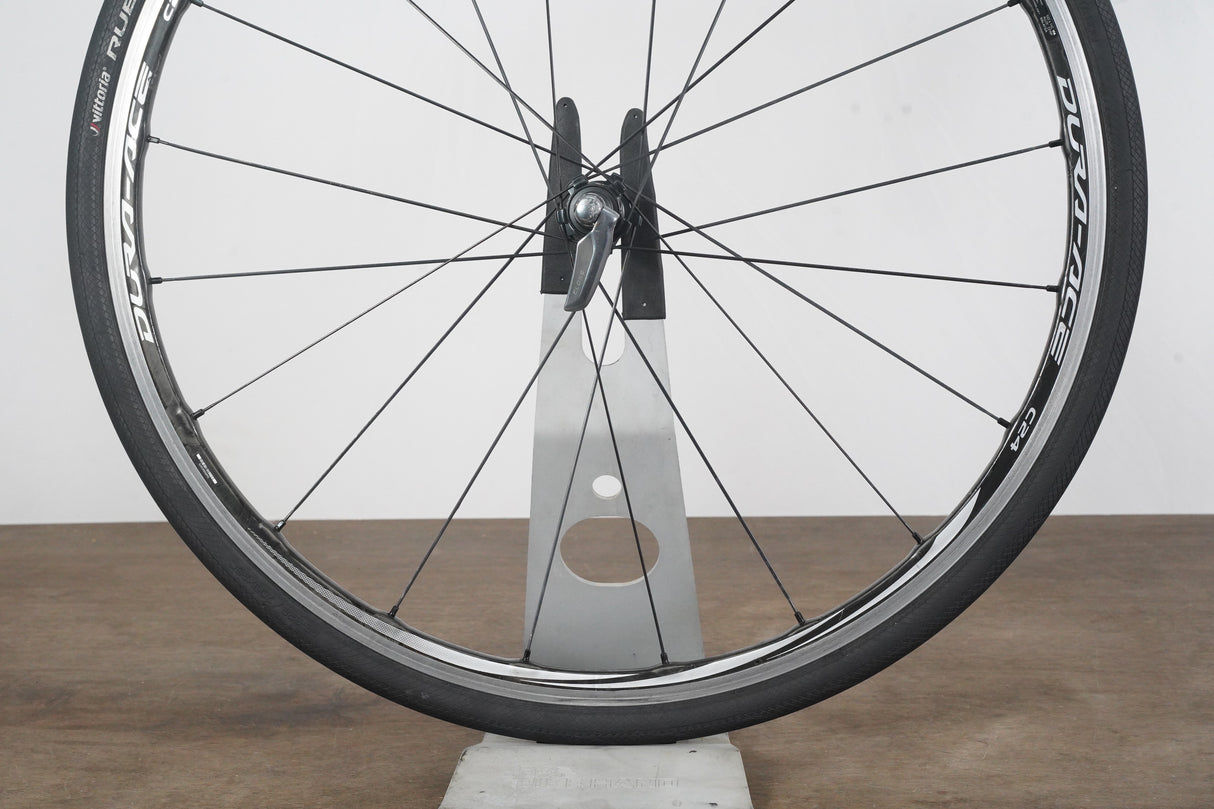 Shimano Dura-Ace WH-9000 C24 Carbon Clincher Rim Brake Wheelset 11 Speed