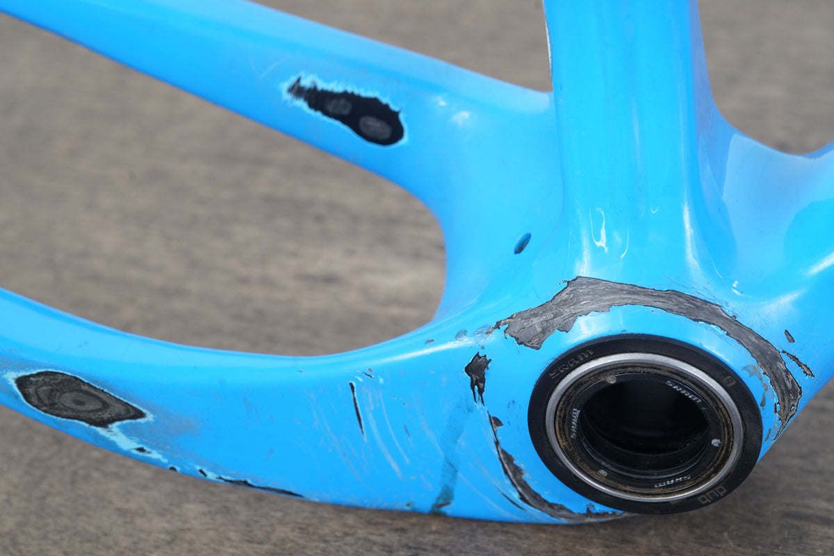 *Damaged* M (Medium) Open U.P. Carbon Disc Brake Gravel Frameset