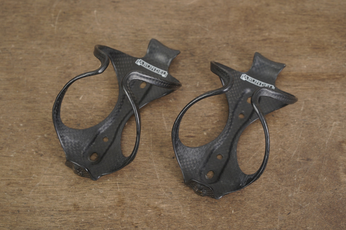 (2) Arundel Mandible Carbon Water Bottle Cages 53g