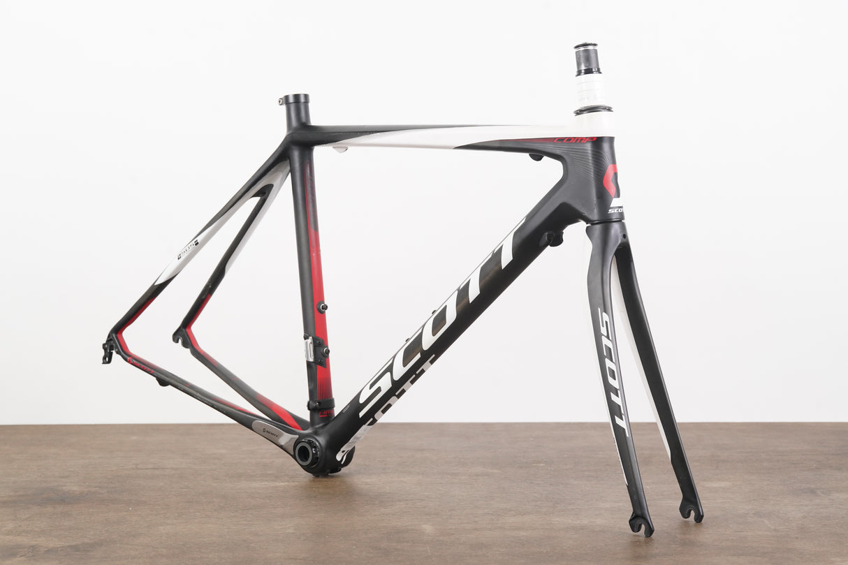 *Damaged* S (Small) Scott CR1 Comp Carbon Rim Brake Frameset