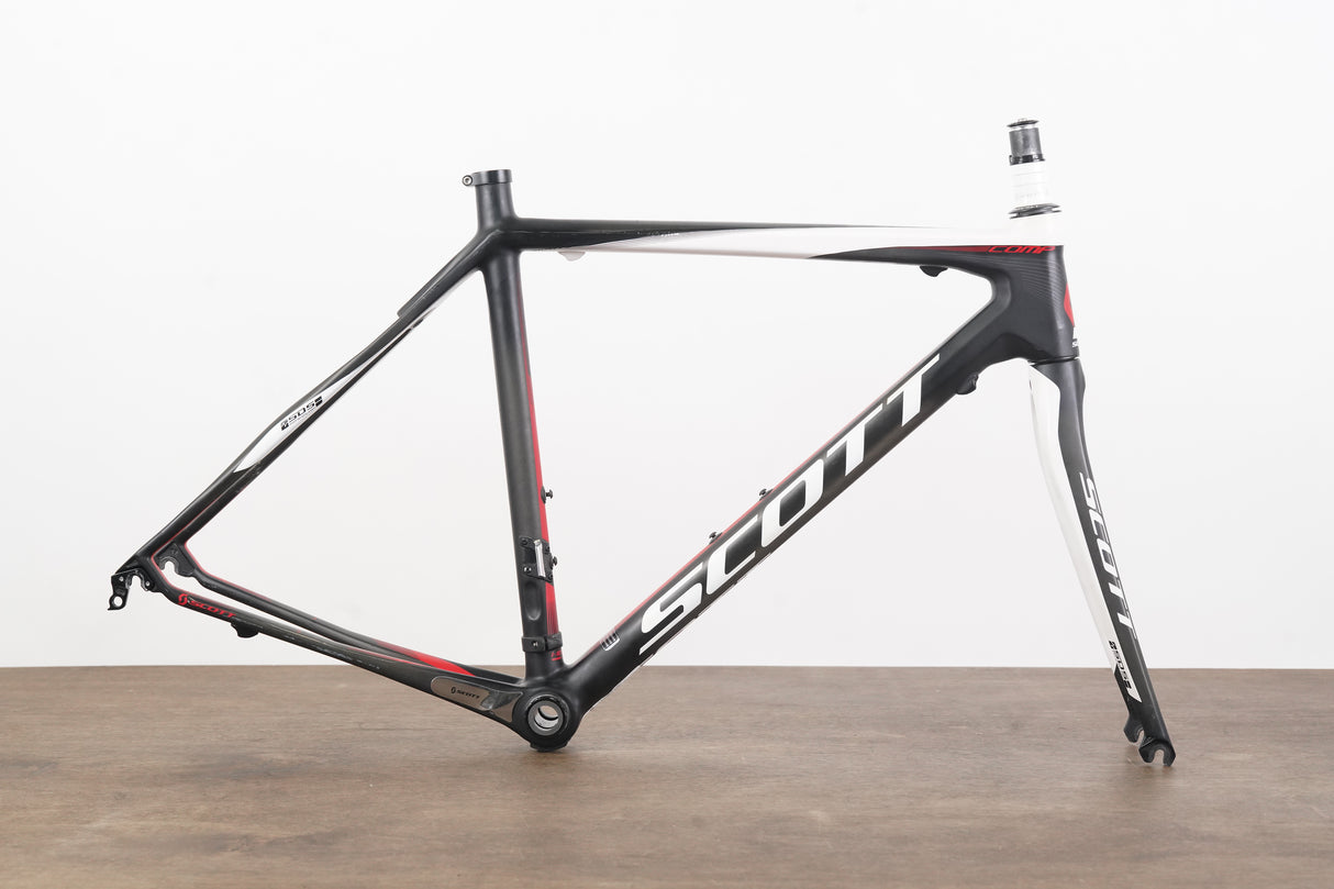 *Damaged* S (Small) Scott CR1 Comp Carbon Rim Brake Frameset