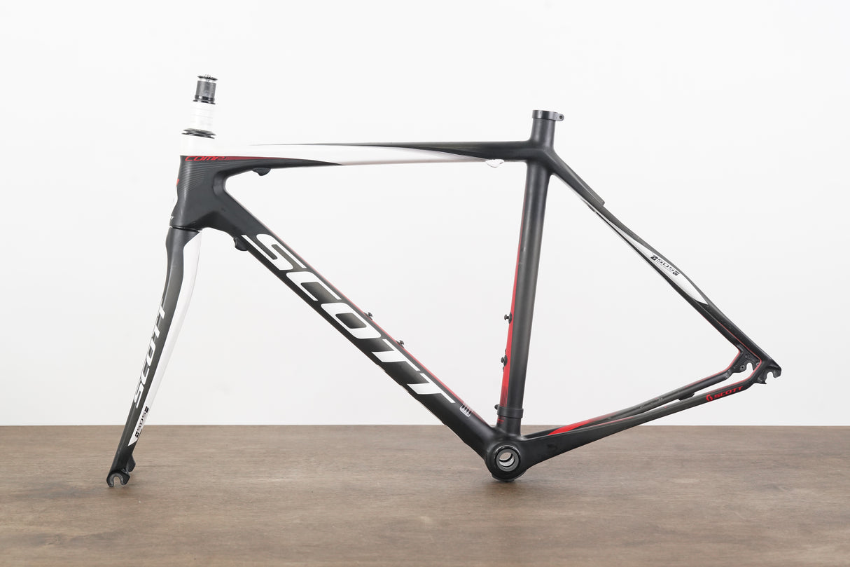 *Damaged* S (Small) Scott CR1 Comp Carbon Rim Brake Frameset