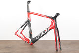58cm Felt DA3 Carbon Aero Rim Brake TT Triathlon Frameset + Stem DA 3