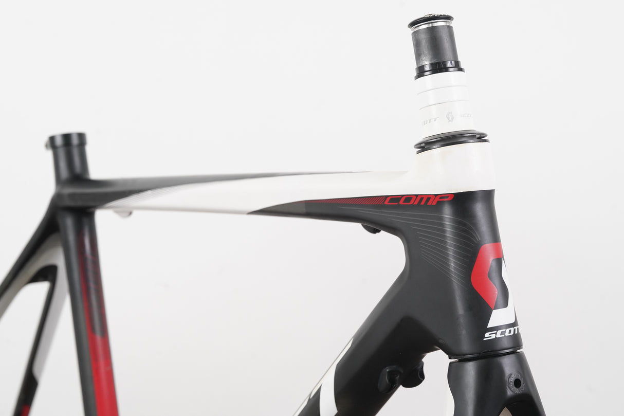 *Damaged* S (Small) Scott CR1 Comp Carbon Rim Brake Frameset