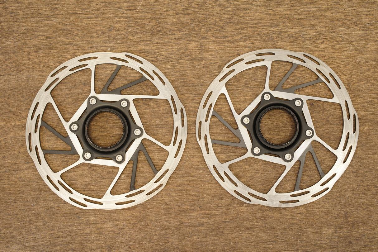 (2) 160mm SRAM PaceLine Center Lock Disc Brake Rotors