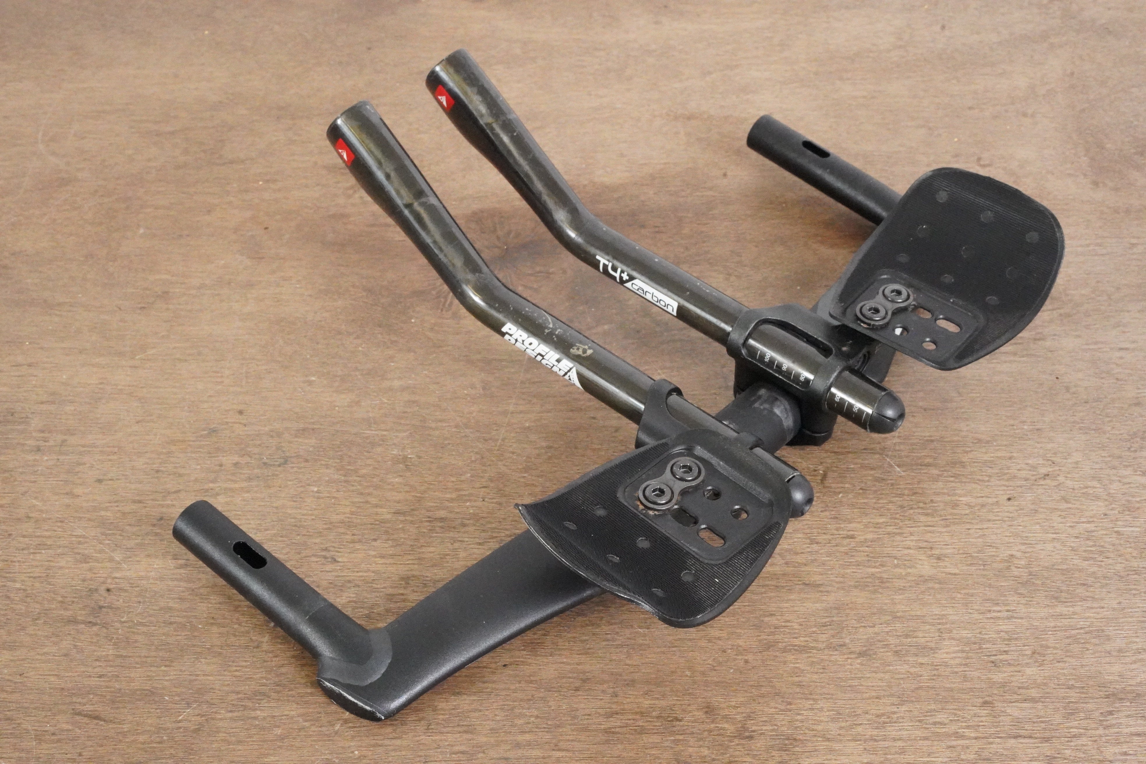 42cm Profile Design Alloy Basebar + T4+ Carbon Extensions TT