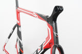 58cm Felt DA3 Carbon Aero Rim Brake TT Triathlon Frameset + Stem DA 3