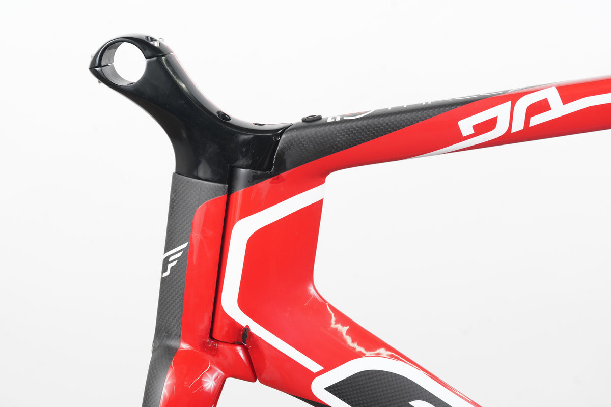58cm Felt DA3 Carbon Aero Rim Brake TT Triathlon Frameset + Stem DA 3