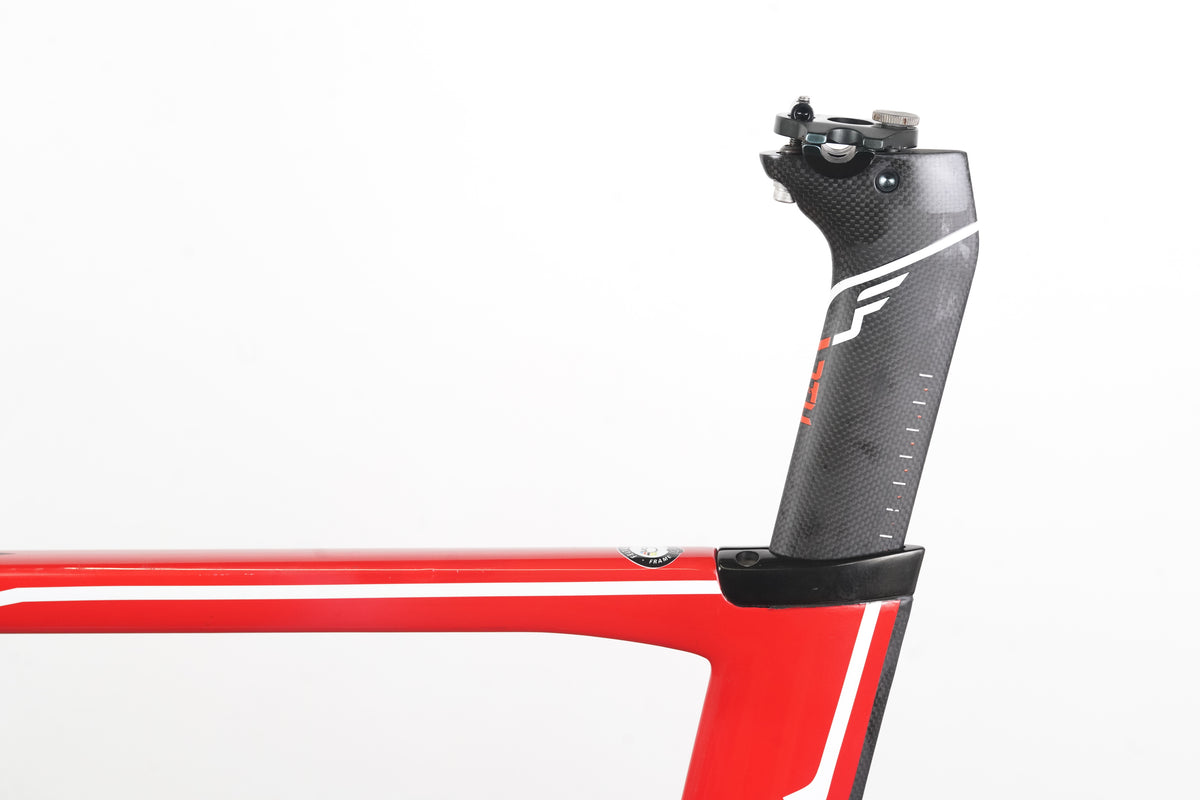 58cm Felt DA3 Carbon Aero Rim Brake TT Triathlon Frameset + Stem DA 3