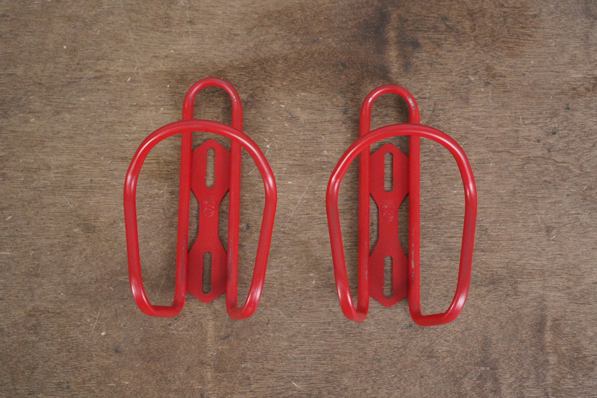(2) Silca Sicuro Titanium Water Bottle Cages 65g