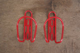 (2) Silca Sicuro Titanium Water Bottle Cages 65g