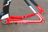 58cm Felt DA3 Carbon Aero Rim Brake TT Triathlon Frameset + Stem DA 3