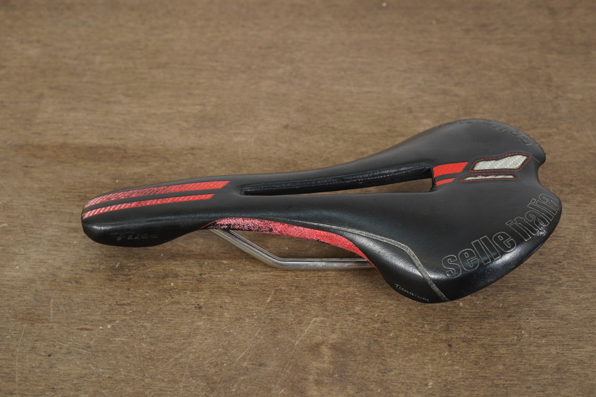 145mm Selle Italia Flite Titanium Rail Road Saddle 209g