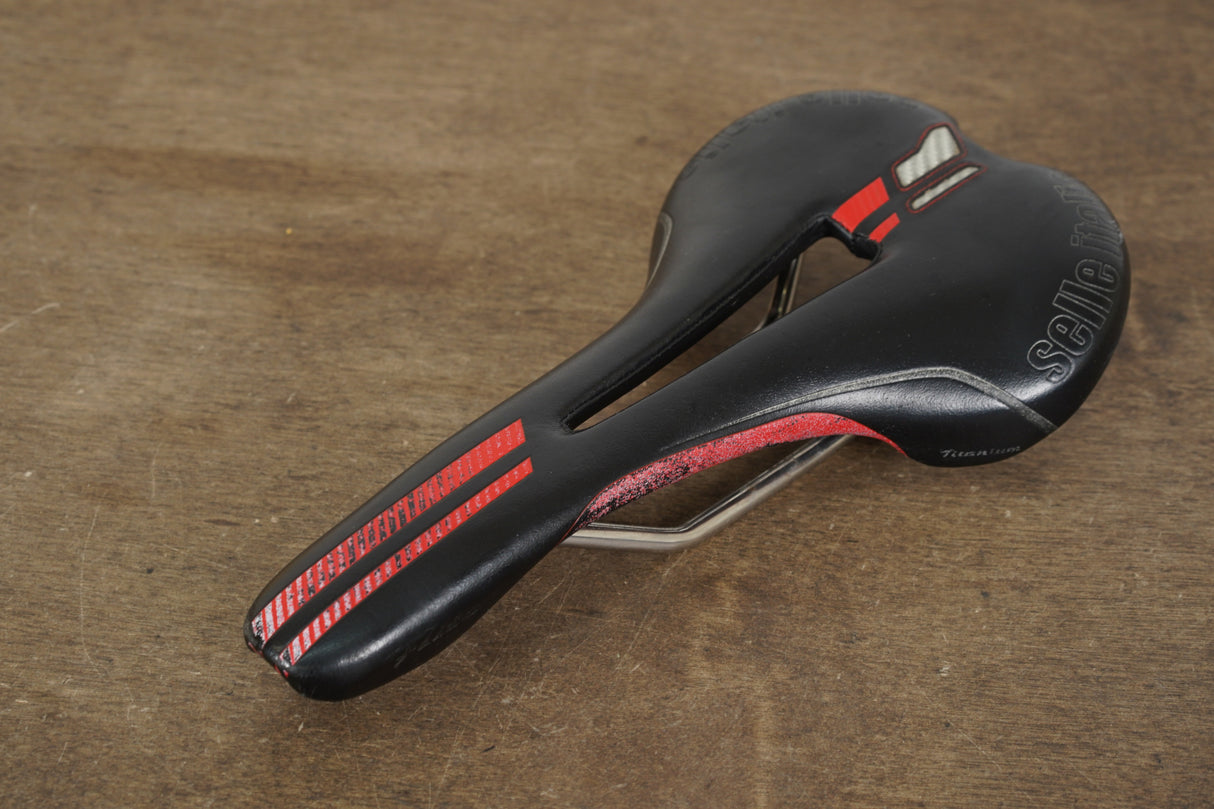 145mm Selle Italia Flite Titanium Rail Road Saddle 209g