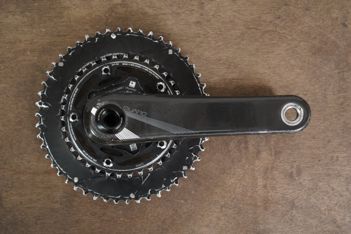172.5mm 50/34T BB30 Quarq Elsa Carbon Power Meter Road Crankset