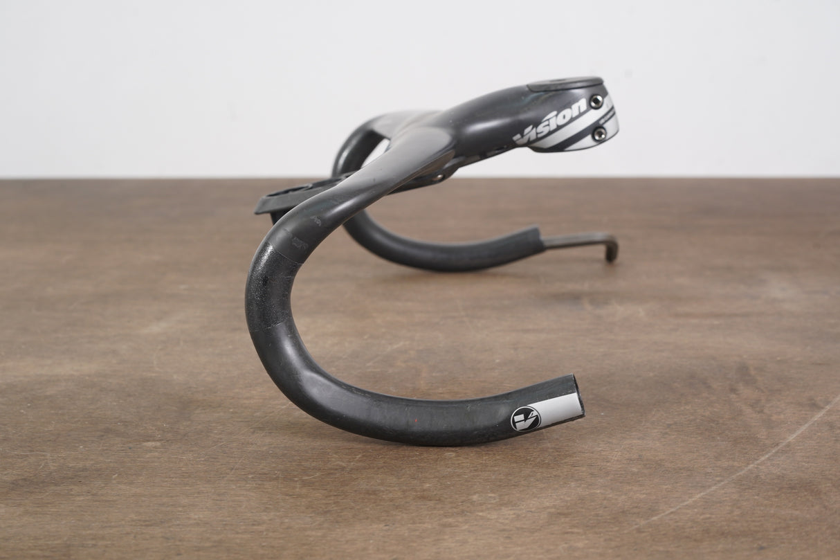 40cm Vision Metron 5D 100mm -6 Degree Integrated Carbon Barstem Handlebar
