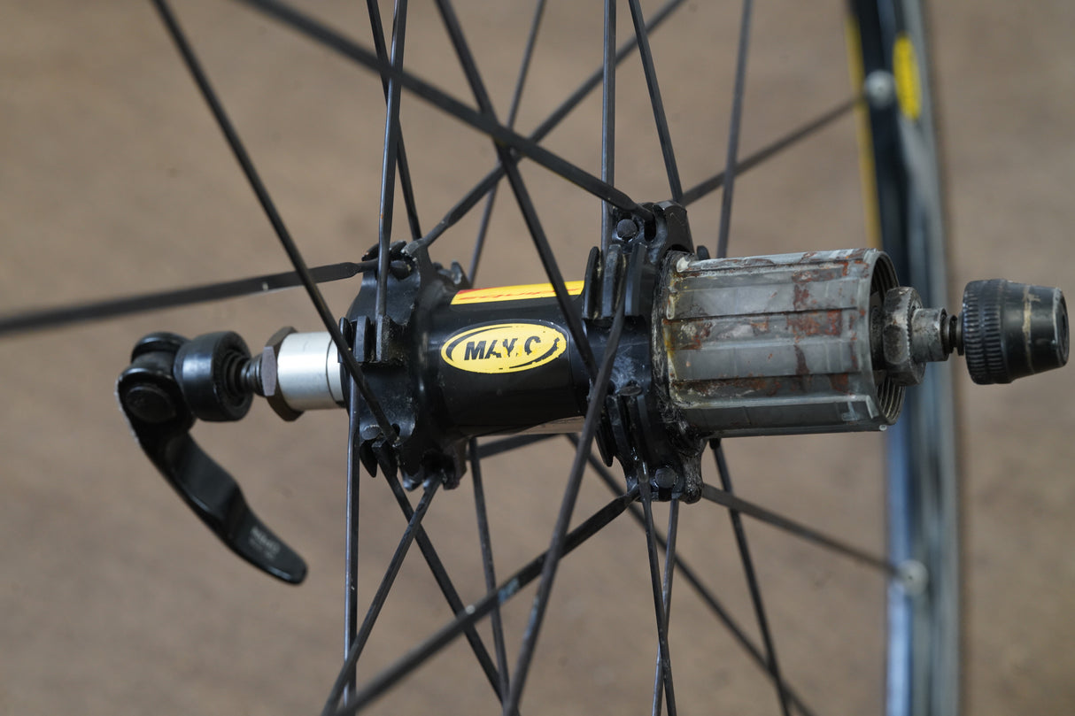 Mavic Ksyrium Equipe Alloy Clincher Rim Brake Wheelset Shimano/SRAM 11 Speed