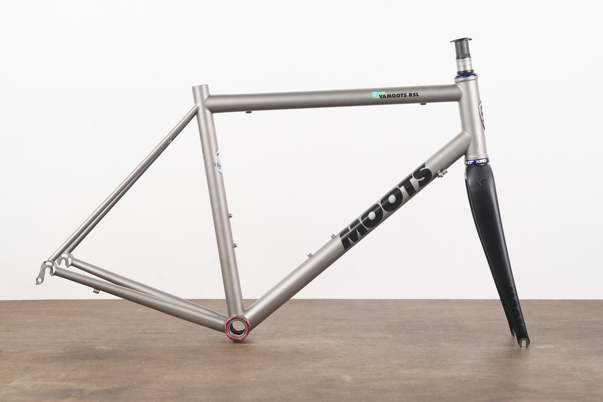 58cm Moots Vamoots RSL Titanium Rim Brake Road Frameset