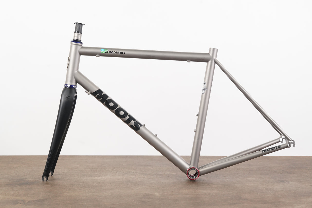 58cm Moots Vamoots RSL Titanium Rim Brake Road Frameset
