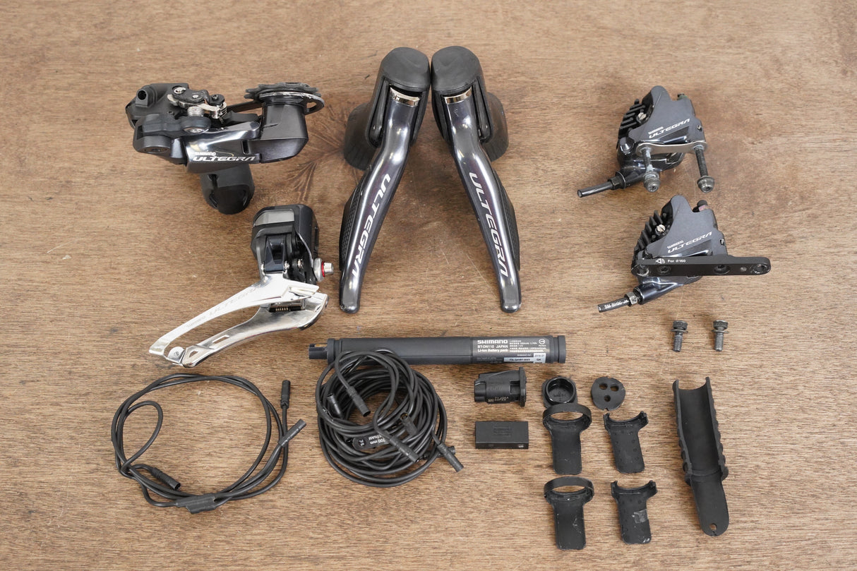 Shimano Ultegra R8070 Di2 GS 11 Speed Electronic Hydraulic Disc Brake Groupset