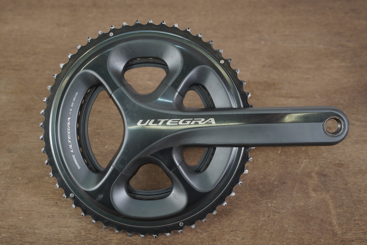 175mm 52/36T Shimano Ultegra FC-6800 11 Speed Stages Power Meter Crankset