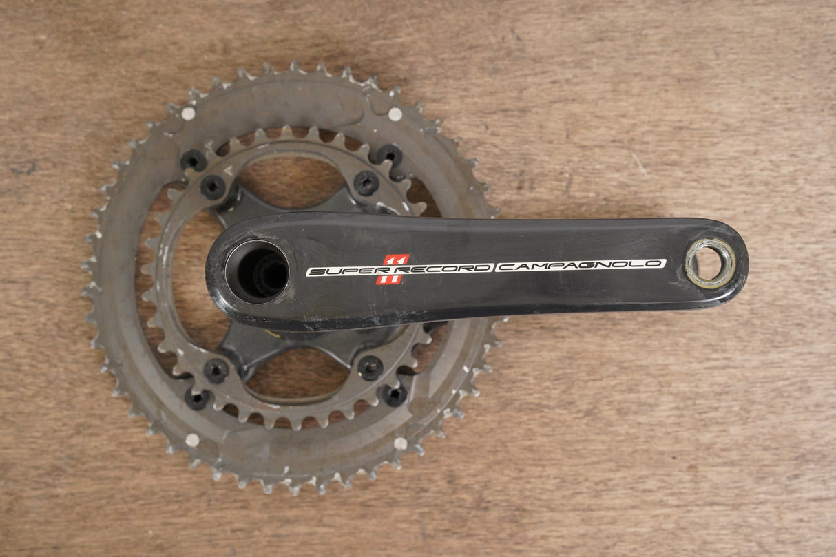 175mm 50/34T Campagnolo Super Record 11 Speed Carbon Crankset