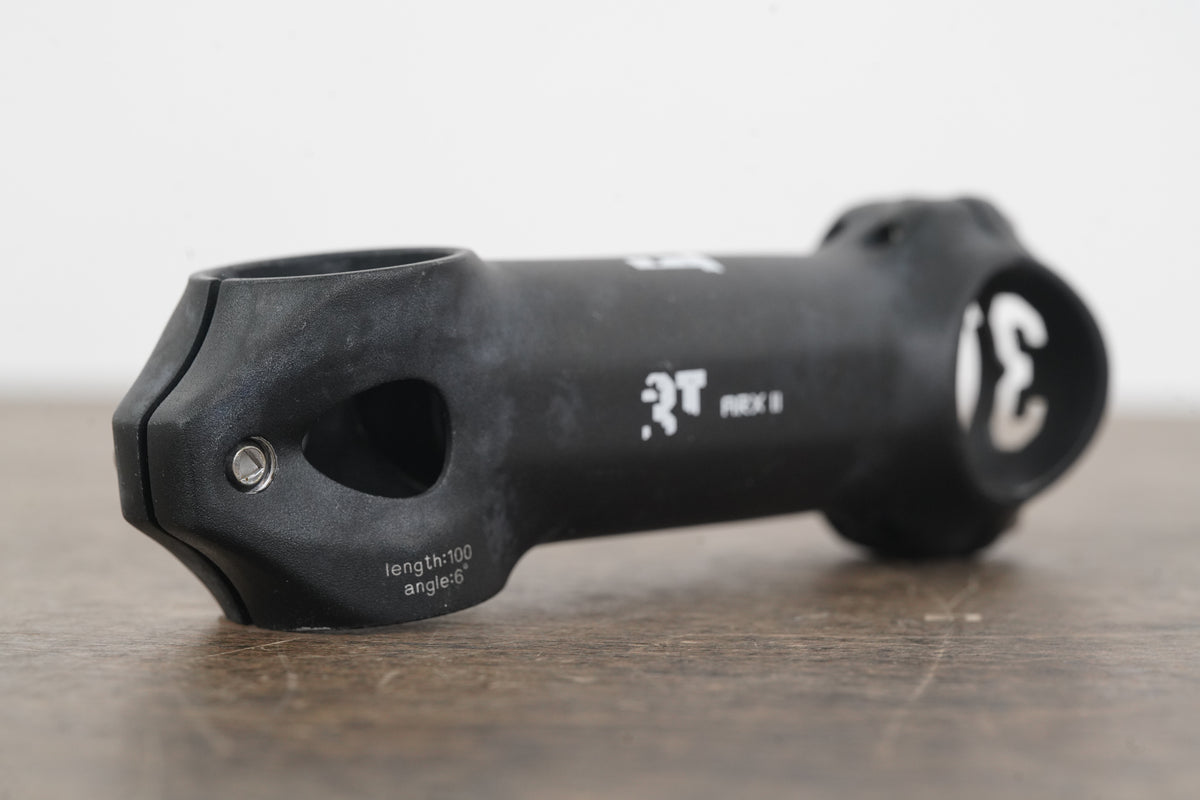 3T ARX II 100mm ±6 Degree Alloy Road Stem 140g 1 1/8" 31.8mm