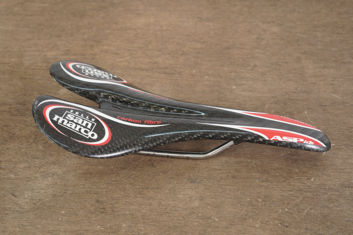 130mm Selle San Marco Aspide Titanium Rail Road Saddle