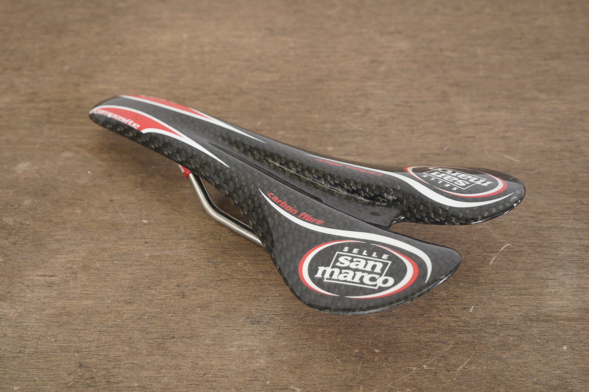 130mm Selle San Marco Aspide Titanium Rail Road Saddle