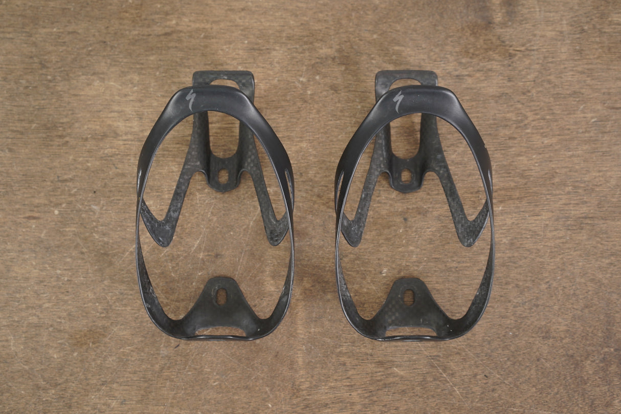 (2) Specialized S-WORKS Rib Cage II Carbon Water Bottle Cages 36g