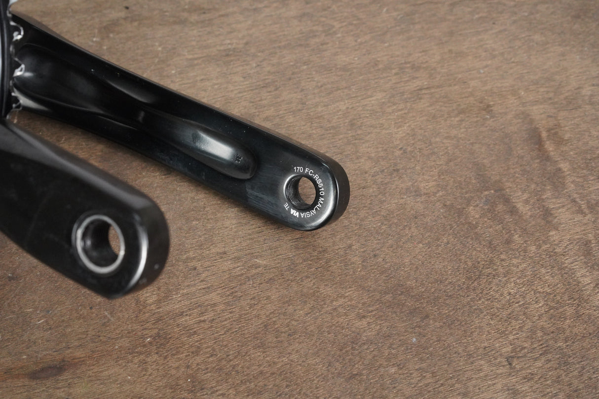 170mm 52/36T Shimano FC-RS510 11 Speed Road Crankset