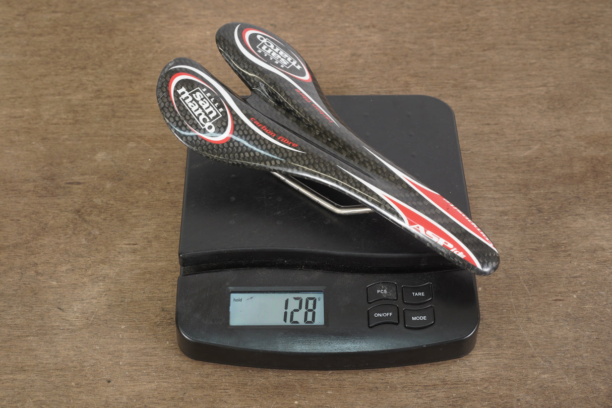 130mm Selle San Marco Aspide Titanium Rail Road Saddle