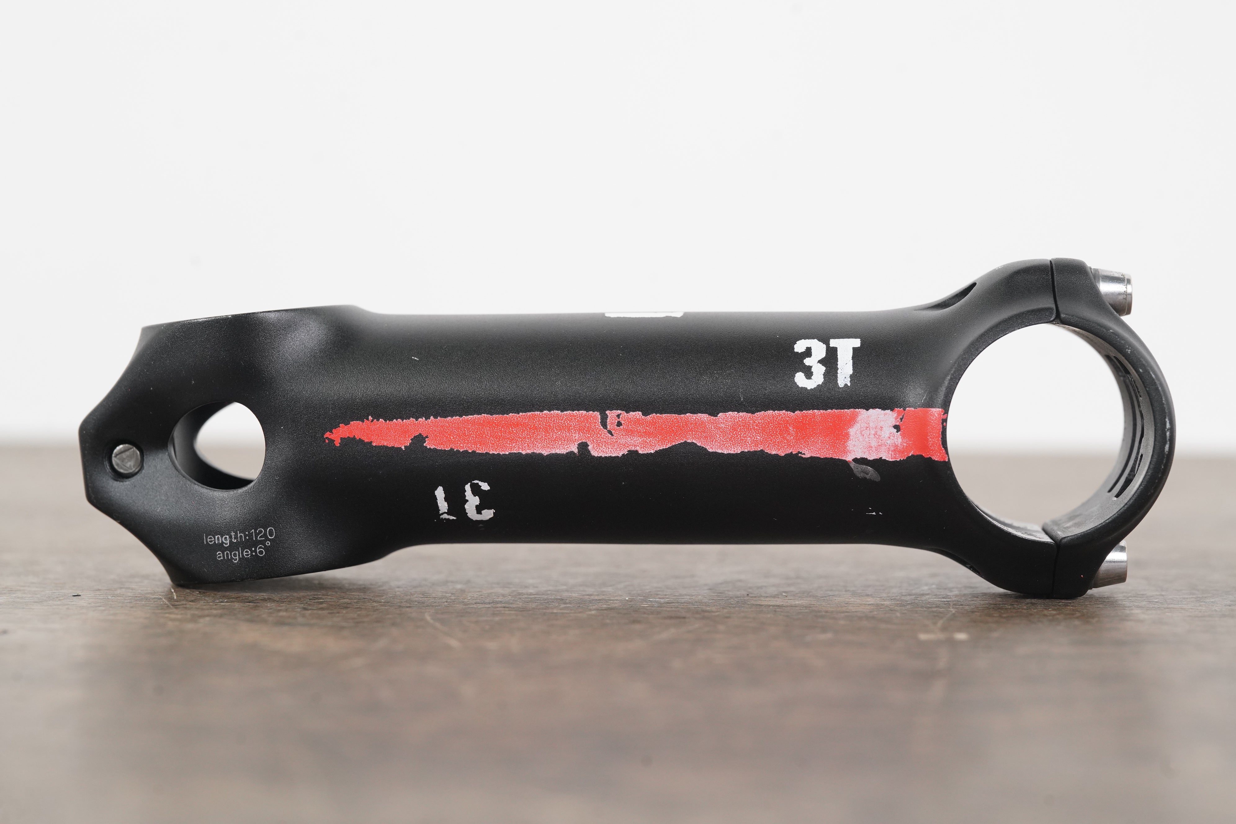 3T ARX Team 120mm ±6 Degree Alloy Road Stem 143g 1 1/8