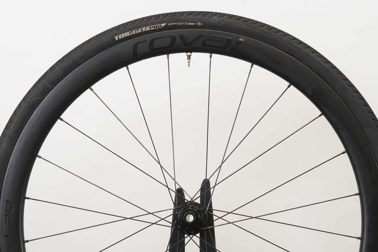 Roval C38 Carbon Tubeless Clincher Disc Brake Wheelset SRAM XDR 12 Speed