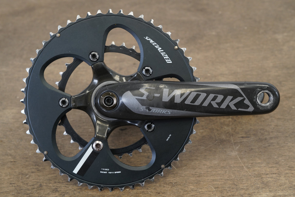 175mm 52/36T BB30 Specialized S-WORKS Carbon Road Crankset
