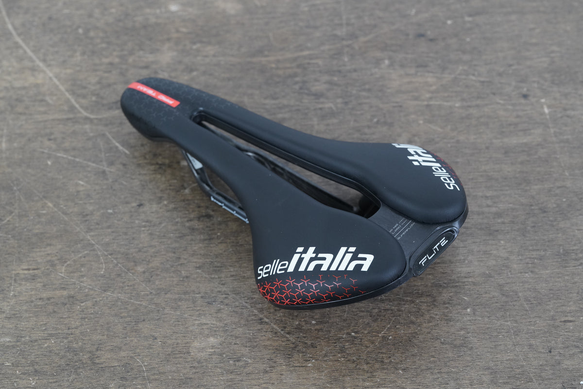 145mm Selle Italia Flite Boost Pro Team Kit Carbonio Carbon Rail Road Saddle 177g
